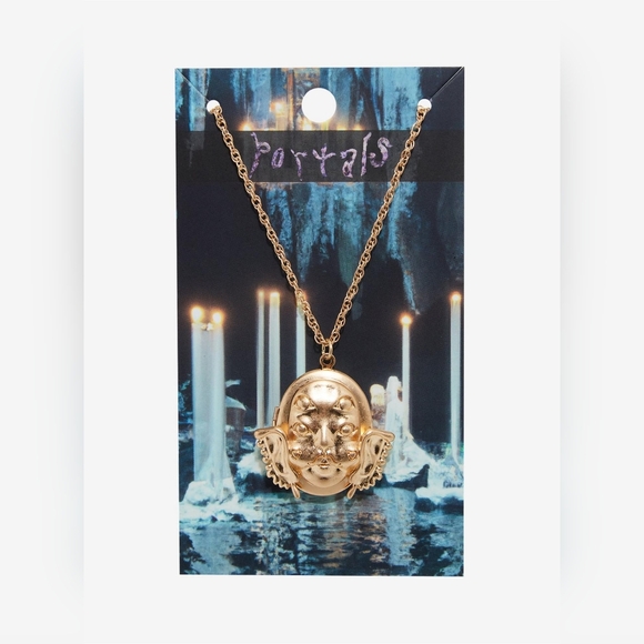 Melanie Martinez Portals Mask Locket Necklace - Picture 2 of 4